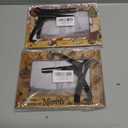 Merry Christmas Picture Frame, Winter Holiday Decorations Holiday Gifts,Gingerbread Men Theme Photo Frame Signs, Wooden Tabletop Photo Frame With Stand, Christmas Frame Gifts for Family Friends-C06