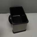 OVENTE Electric Deep Fryer 2 Liter Capacity, 1500 Watt Lid with Viewing Window and Odor Filter, Adjustable Temperature, Removable Frying Basket and Easy to Clean Stainless Steel Body, Silver FDM2201BR