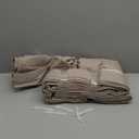 Pinch Pleated Drapes Linen Room Darkening Curtains 96 Inches Long for Bedroom, Taupe Black Out Floor to Ceiling Sound Dampening Double Layer Living Room Viral Windows Burg 2 Panels Set Burlywood Birch