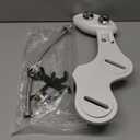 LUXE Bidet NEO 120 - Single Nozzle, Self-Cleaning, Non-Electric Bidet Attachment for Toilet Seat, Adjustable Water Pressure, Rear Wash (White)