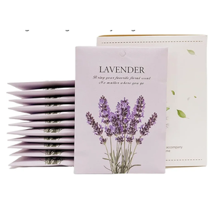 Lavender Scented Sachet Bags - 12 Pack Home & Car Freshener, Odor Eliminator for Closets, Rooms, Drawers, Wardrobes, Toilets, Long - Lasting 360 - Day Fragrance