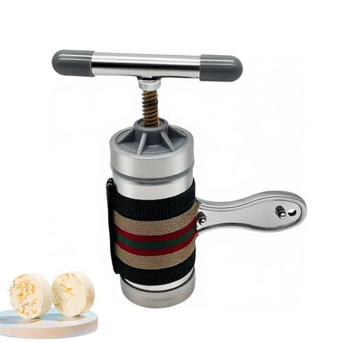 Bath Bomb Press Machine & Shower Steamers Maker Kit - Craft Bath Fizzies & Aromatherapy Tablets Handheld Press, DIY Gift Set for Women, Kids