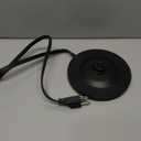 Basics Electric Stainless Steel Kettle for Tea and Coffee, BPAFree, Fast Boiling, Auto ShutOff, BoilDry Protection, 1.7 Liter, 1500W, Black and Silver