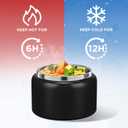 MAISON HUIS 8oz Soup Thermo Wide Mouth Vacuum Insulated Thermo Food Jar, Leak Proof Stainless Steel Thermo for Hot&Cold Food Kids Food Lunch Soup Container for School Travel