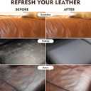 Leather Recoloring Balm Leather Repair Kit for Furniture Leather Dye for Furniture Car Seats Shoes Repair Leather Dye for Scratched and Faded Leather - Dark Gray