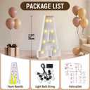 2.3FT Light up Letters, Large Marquee Letters Y, 2.3 Feet Tall Big Sign Y with Warm White Light for Birthday Wedding Proposal Engagement Graduation Party Backdrop Decorations