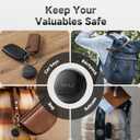 Air Tags for Android 1 Pack, Bluetooth Tracker Tags for Google Find Hub. Item Finder Tracker Tag for Keys, Luggage, Suitcase, Backpack