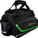 ROCKBROS Bike Trunk Bag 17L-45L Expandable Waterproof Rear Rack Bags, 41.5*27*19 cm