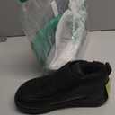 OrthoComfoot Women's Orthopedic Wide Leather Winter Ankle Boots: Comfortable Diabetic Arch Support Dress Shoes for Plantar Fasciitis, Casual Hook and Loop Walking Shoes for Foot and Heel Pain