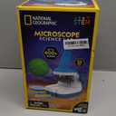 NATIONAL GEOGRAPHIC Microscope for Kids - Science Kit with an Easy-to-Use Kids Microscope, Up to 400x Zoom, Blank and Prepared Slides, Rock & Mineral Specimens, STEM Project Toy