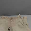 SOLY HUX Men's Baggy Jeans Vintage Straight Leg Loose Fit Skater Denim Pants Streetwear (Large, Plain Khaki)