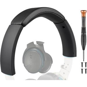 SOULWIT Replacement Headband Pad Kit for Bose SoundLink On-Ear (OE) Headphones, Headset Head Band Top Cushion Cover Repair Part, Easy DIY Installation - Black