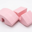 WJCJTJL Dorm Bed Ladder Foot Support – Durable Plastic Step Pad with Anti-Slip Surface for Loft Beds – Foot Saver, Easy Snap-On Design, Fits Most College Dorm Bed Ladders (Pink (2 Pack))