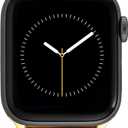 Anne Klein Fashion Chain Bracelet for Apple Watch, Secure, Adjustable, Apple Watch Replacement Band, Fits Most Wrists