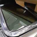 33"x10" RV Van Bunk Window - Driver Side, DOT Certified, Half-Slider Privacy Glass, Anodized Aluminum Frame, UV Protection, Easy Clamp-in Installation (Fits 33" W x 10" H Cut-Out)