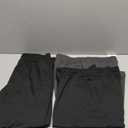 Neer 3 Pack Womens Wide Leg Sweatpants Elastic High Waisted Baggy Long Pant Casual Lounge Yoga Drawstring Jogger with Pockets (X-Large, Black, Black, Dark Mixed Gray)