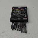 Loddie Doddie Liquid Chalk Markers - Pack of 24 Dust Free, 1mm Fine Tip, Erasable Ink for Blackboard, Windows and Glass - Chalkboard Markers