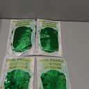 4 Pack Green Streamers, 3.28 FT x 7.05 FT Birthday Tinsel Backdrop, Metallic Foil Fringe Curtains Photo Booth Backdrop, Green Jungle Theme Decorations Birthday Decor