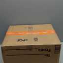 Amélie Home Faux Fur Throw Blanket for Couch, Cozy Fuzzy Fluffy Fur Luxurious Soft Striped Plush Gift Blankets for Family Sofa Chair Bedroom,
 50"x60", Cream White