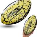 Wave Runner Grip It Waterproof Junior Size Football, 9.25 Size, Durable & Double Laced, Perfect for Beach Accessories, Kids Games, Pool Toys, Outdoor Games, All-Weather Indoor & Outdoor Play