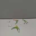 rhinocats Mini Vase Fridge Magnets, Locker Magnets, Cute Decorative Glass Magnetic Vases for Refrigerator Kitchen Office (6 Pack)