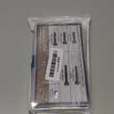 72 Pieces Black M8 x 30/35 /40/45 /50 mm Hex Socket Head Cap Screws Nuts Washers Assortment Kit, 12.9 Grade Alloy Steel