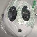 Halloween Party White Shy Guy Mask Girl Halloween Mask Ghost Face Mask Full Face Mask Costume Cosplay Prop Accessories Shy Guy Costume Men's Game Mask Shy Guy