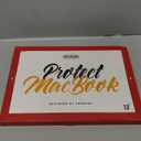 Compatible for MacBook Air 13.6 inch Case M4 M3 M2 2025 2024-2022 Release Model A3240 A3113 A2681, Sturdy Protective Hard Shell Case Cover for MacBook Air M2 13 inch - Midnight Clear
