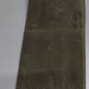 XL Water Resistant Zipper Document Holder, Fits Manila Folder, Rustic Extra Large Waxed Canvas Pouch Full Grain Leather, Inner Pockets, Carabiner, Hold Books, A4 Handouts, Travel Accessories. Olive.