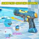 2 Pack Super Soaker Electric Water Guns - High Capacity, Long Range Up to 28-32ft, Powerful Rapid-Fire, Fully Automatic, Perfect for Kids and Adults, Ultimate Summer Outdoor Water Battle Fun