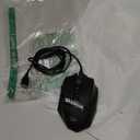 Redragon M801 Wireless Gaming Mouse, RGB Gaming Mouse with MMO 9 Programmable Macro Editing Buttons, UP 16000 Adjustable DPI, Rapid Fire Button for Game, Windows,PC - Wireless, Black