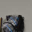 Gaming Headset for Xbox One, PS5, PS4, PC, Sega Game Gear and Other Devices with 3.5mm Audio Jack, Plug and Play, Gaming Headphones for Nintendo Switch with Clear Mic, Folding Design for Kids (Black) (White)