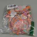 Women's 2 Piece Floral Tropical Print Bikini Set Boho Triangle Bathing Suit Tie Backless Swimsuit Sets (Large)