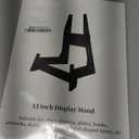 13 Inch Wooden Display Stand - Picture Frame, Easel, Book, Plate Holder (1PCS)