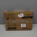 SONGMICS Cabinet Organizer Shelf, Set of 2 Kitchen Counter Shelves, Kitchen Storage, Spice Rack, Stackable, Expandable, Metal and Engineered Wood, Ink Black and Rustic Brown UKCS020X01 (11.7"W)