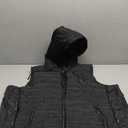 DR.PREPARE Heated Vest, Unisex Winter Hooded Heated Vests Outerwear for Men Women, Lightweight USB Electric Heated Clothing Vest with 3 Heating Levels, Adjustable Size (Battery Pack Not Included)