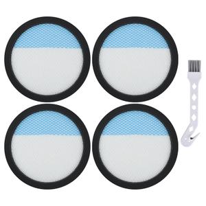 Filter for Ryobi 18V ONE+ PCL720, ONE+ HP PBLSV716, PBLSV717 Cordless Pet Stick Vacuum, Compare to Part A32SV720N, 4 Pack Washable Reusable Filters Replacement for Ryobi