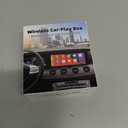 Mini Wireless CarPlay Adapter for iPhone, 2025 Upgrade Wired CarPlay to Wireless, Mini USB Design for Cars with Built-in Wired Apple CarPlay, Plug and Play, Fast Stable Connection Car Play for iPhone