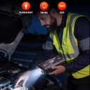 5000A Jump Starter Car Jumper Starter Portable Battery Booster Pack Jump Box with LED Display, LED Light and Jumper Cables(10.0L Gas and 10.0L Diesel)