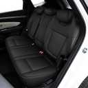 TTX LIGHTING Custom Fit Seat Covers for Hyundai Tucson 2022 2023 2024 2025 2026 XRT,SE,SEL,N Line,Limited - Faux Leather Full Set Compatible Airbag Car Seat Protector BlackNot for Hybrid