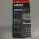 Texas Instruments BAII Plus Financial Calculator, Black (Taschenrechner)