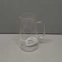 Glass Pitcher with Lid, 2 Liter 68oz Water Pitcher with Handle and Spout for Fridge, Borosilicate Glass for Iced Tea, Juice, Sangria, Cold/Hot Beverage, Large Jug