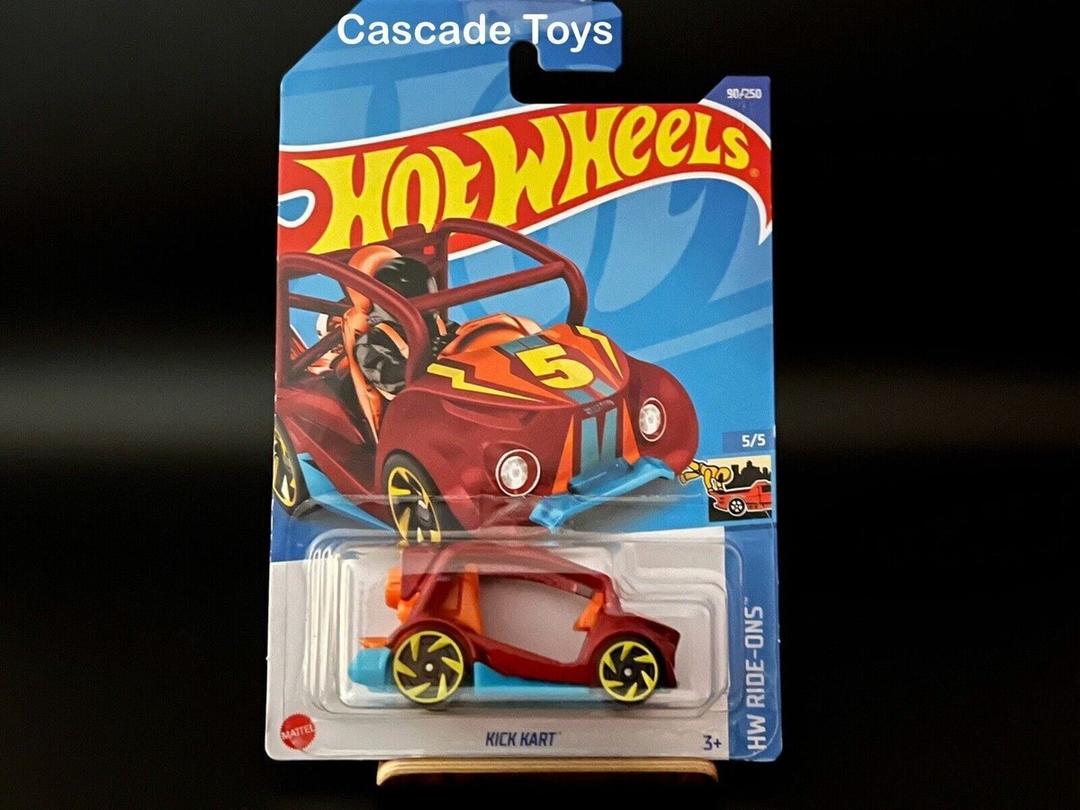 HOT WHEELS HW RIDE-ONS KICK KART IN RED