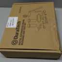 DURATECH 2 in 1 Brake Bleeder Kit, Brake Fluid Bleeder Kit with Metal Handheld Vacuum Pump, Ideal for Automotive, Organized in Portable Case