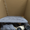 YUNIQUE Cat Tree with Cat Condo and Big Hammock, Grey (39.4'' Grey)