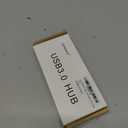 USB Hub 3.0 with Ethernet, Multi Port Hub Splitter for Laptop, Aluminum Multiple Extender for Laptop, USB to Ethernet Adapter Expander for MacBook Pro/Air, iMac