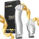 Nail Clippers Set,Gag Gifts Funny,Stocking Stuffers for Adults Men Him,White Elephant Gifts for Adults, Cool Stuff Gadgets for Men Dad Boyfriend Father Husband Friends,Mens Gifts Ideas (Silver)