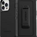 OtterBox iPhone 13 Pro (ONLY) Defender Series Case - Black, Rugged & Durable, with Port Protection, Includes Holster Clip Kickstand