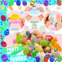 Dilycery 120 Pack Easter Egg Fillers Toys for Kids, Easter Party Favors Small Toys for Egg Stuffers Basket Stuffers, Easter Prizes for Kids Treasure Box Toys for Classroom