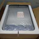 WallBeyond WallByond Bathroom Medicine Cabinet with Mirror, 16x24 Inch Black Recessed Medicine Cabinet with Round Corner Aluminum Alloy Metal Framed, Single Door Modern MedicineMabinet with Storage